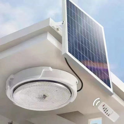 Alta potencia 100w 200w 300w Iluminación solar interior de techo de tres colores cambiables