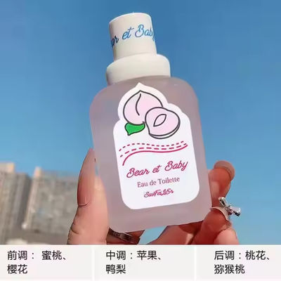 Fragancia afrutada al por mayor para mujeres y niños, 50 ml, fragancia duradera de leche fresca, perfume natural Eau De Perfume, fragancia popular