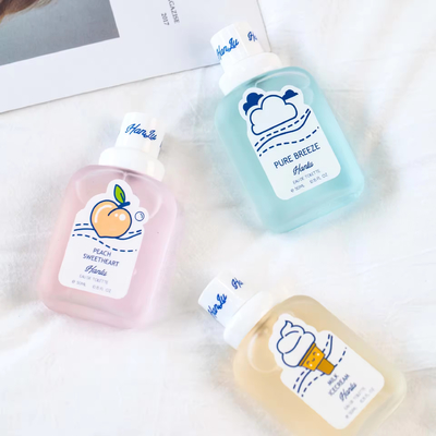 Factory Peach Milk Scent Baby Bear Girl Student Perfume Mist Small Light Fragrance Body Spray Wholesale