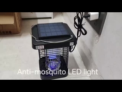 Lámpara solar para matar mosquitos
